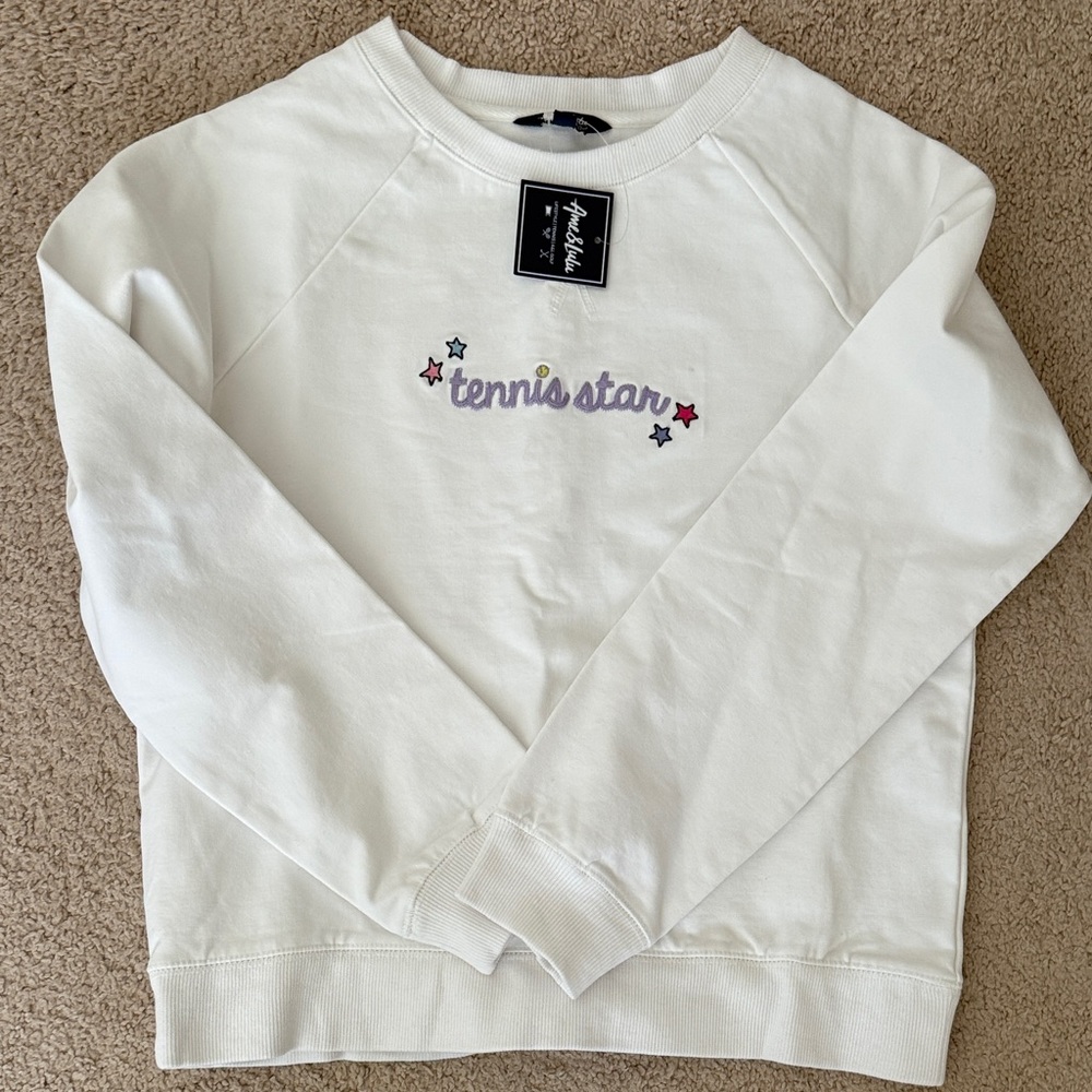 Ame &Lulu Kids Tennis Star Sweatshirt